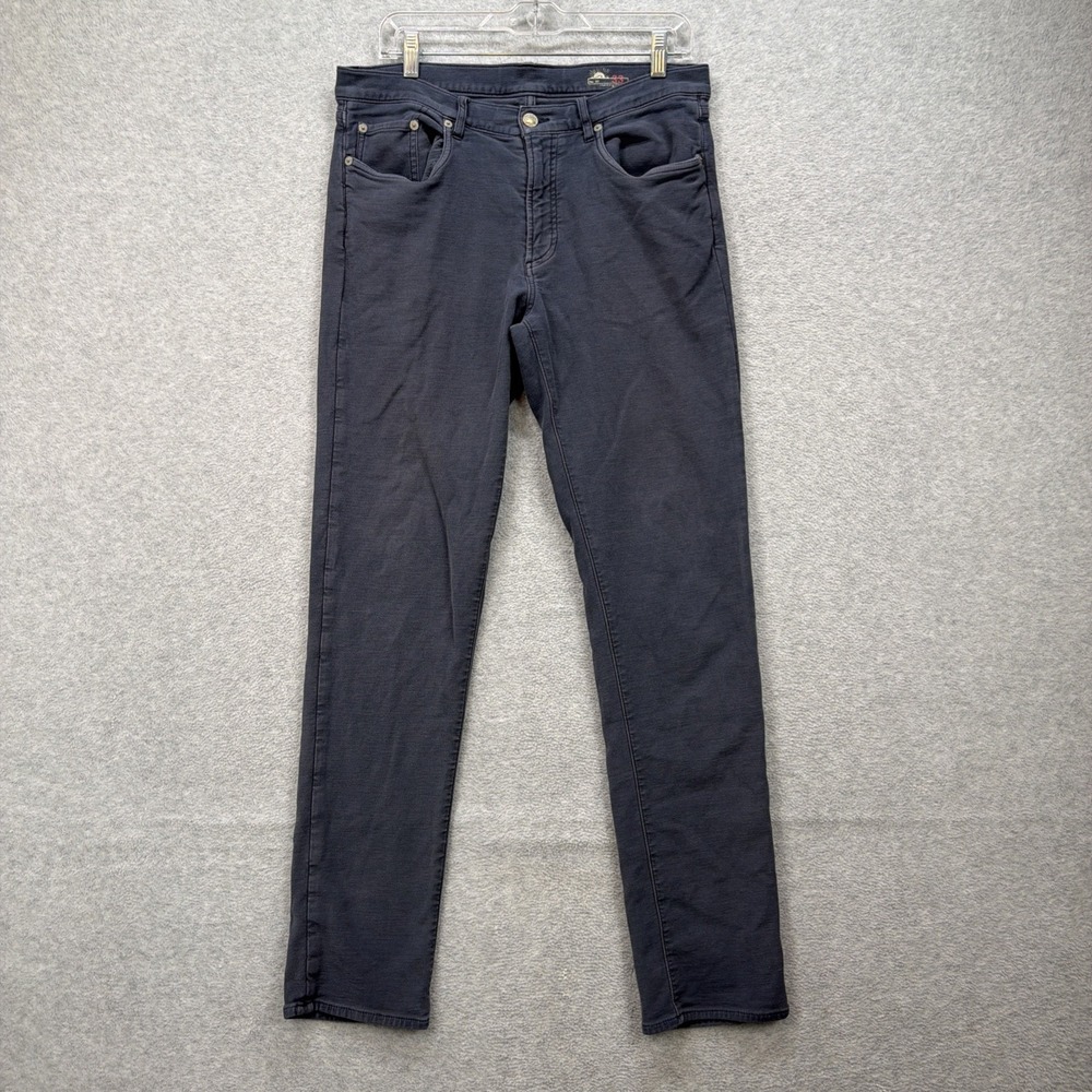 Faherty Men's Cargo Pants in Dark Gray
